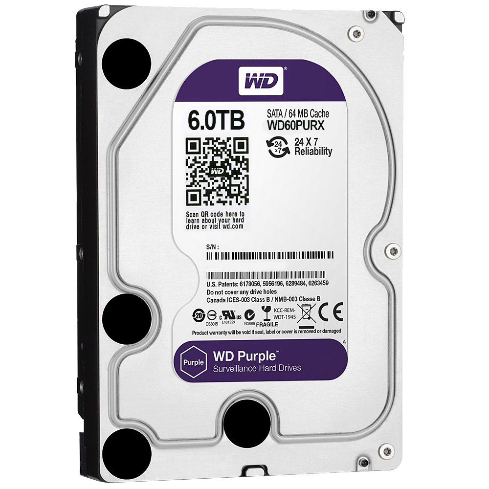 HDD-6TB fjólublár