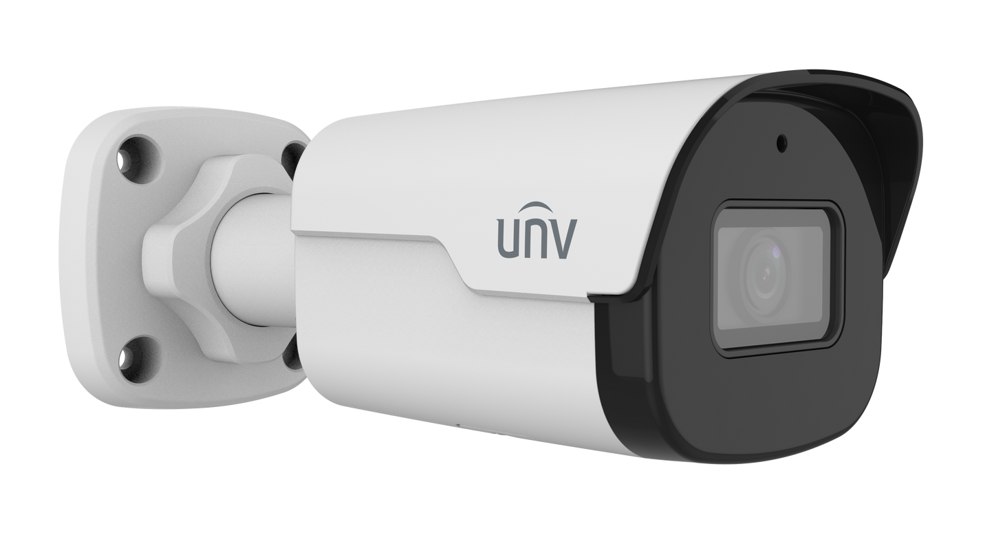 Öryggismyndavélakerfi til Leigu - Uniview 4 öryggismyndavélar.