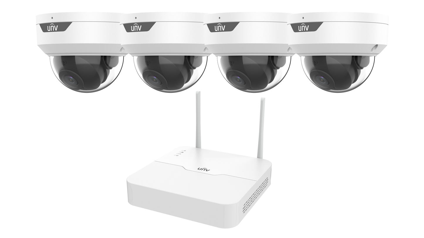 Súper Tilboð - 4 Wi-Fi öryggismyndavélakerfi