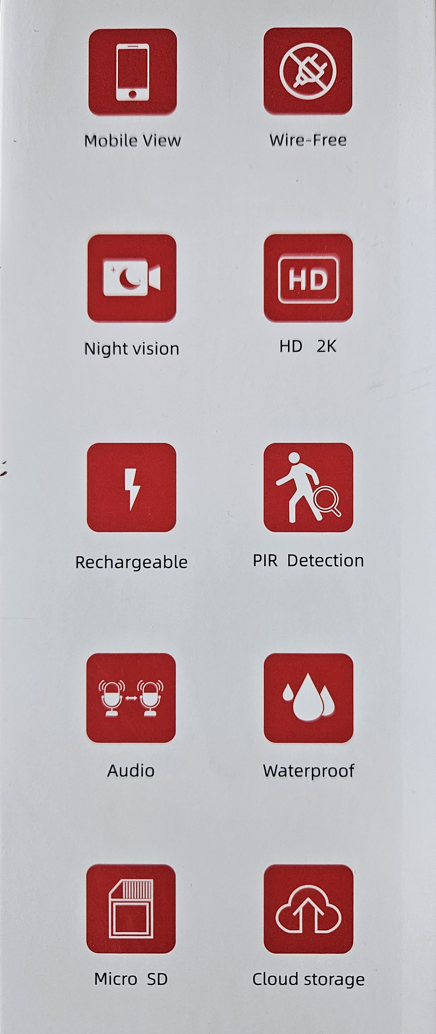 GSM 4G myndavél með risa rafhlöðu