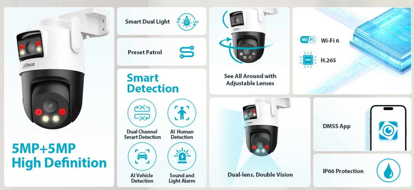 PICOO hreyfanlega heimilis útimyndavélin